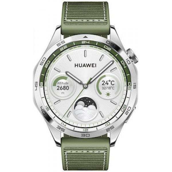 Huawei Watch GT 4 46m (Green Composite Strap)